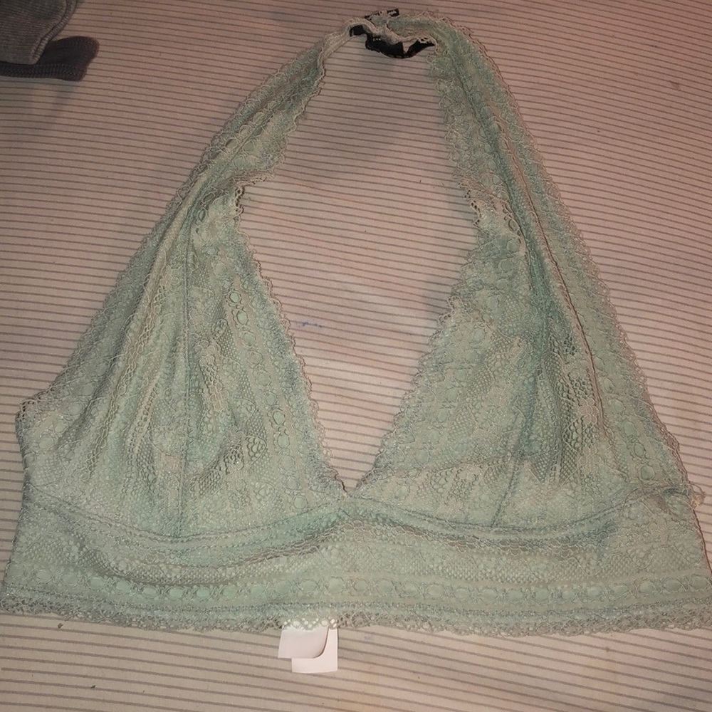 Light Green Halter Bralette